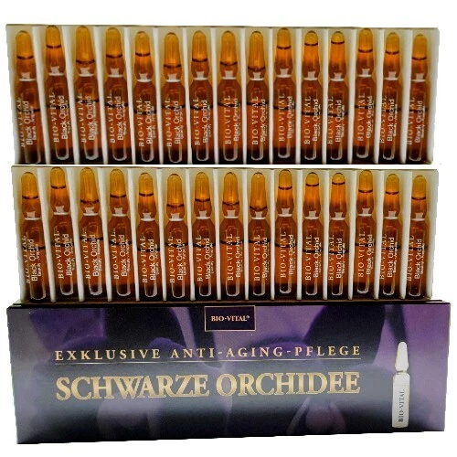 Bio-Vital Schwarze Orchidee + Hyaluron Säure Serum Anti-Aging Ampullen 30x2ml