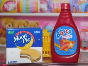 Toy Mini Brands Shopping Basket Syrup Pie fits Fisher Price Loving Family Dolls - Picture 1 of 2