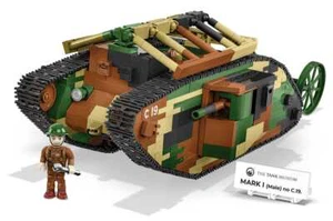 Tank Mark I (Male) no. c19 brick model - COBI 2993 - WWI 884 bricks - Picture 1 of 11
