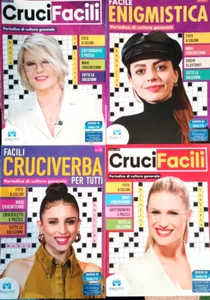 4 RIVISTE ENIGMISTICA CRUCIVERBA PAROLE INCROCIATE EDICOLA NUOVE - Foto 1 di 1