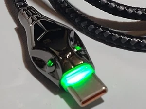 Heemax Snake Charging Cord USB-A To Type-c 120w 7a 3.3' Long - Photo 1 sur 3