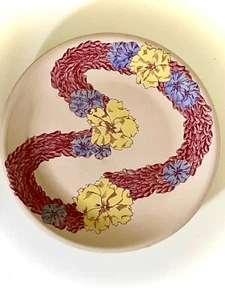 Vernon Kilns PAN AMerican Hawaii Platter Chop Plate Lei Don Blanding 1950 VTG - Picture 1 of 5