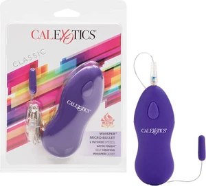 Whisper Micro Bullet – selbstwärmender kabelgebundener Taschenkugelvibrator – Fernbedienung - Bild 1 von 8