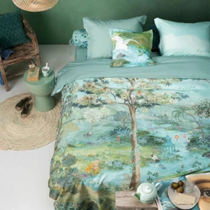 Pip Paradise Green Cotton Quilt Cover Set by PIP Studio - Picture 1 of 6