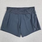 Free Fly Shorts Women's Size Large L Blue Lined Breeze Short with Bikini Liner