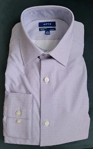 APT.9 PREMIER FLEX Easy Care Stretch SLIM FIT Men Dress Shirt Sz 15.5-16 New - Picture 1 of 2