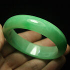 58Mm Beautiful Fashion Natural Lcy Green Jadeite Jade Bracelet Bangle 2516