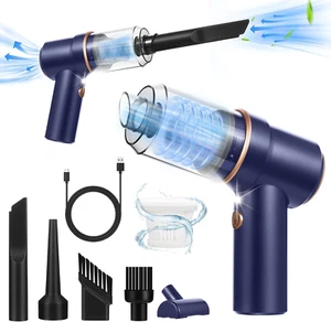 Vacuum Cleaner for Car 8000Pa, Portable Car Vacuum Cleaner and Air Duster, 120W - Picture 1 of 7