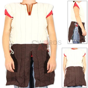 Dragoner Gambeson Arming Shirt Padded Armor Wear Mittelalter Renaissance ärmellos - Bild 1 von 3