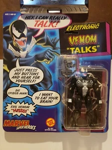 Figura de acción Toybiz Marvel 1991 Talking Venom - ¡Nueva! - Imagen 1 de 3