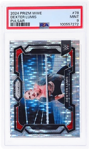 2024 Panini Prizm WWE Dexter Lumis Pulsar #78 /499 PSA 9 - Picture 1 of 2