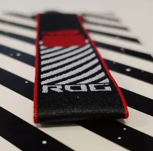 Asus Rog Republic of Gamers Key chain ring Lanyard new 15320-00181000 - Picture 1 of 4