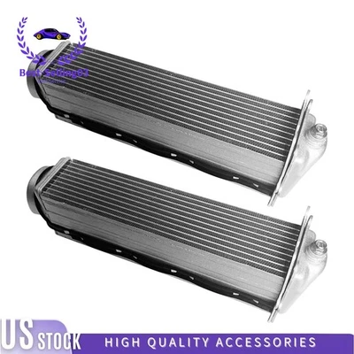 2x 06E145621E Intercooler Aluminio para Audi A6 A7 A8 Q5 Q7 S4 S5 2010-2017 3.0T Foto 1 de 4