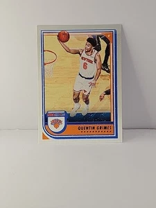2022-23 Panini NBA Hoops Quentin Grimes Purple Winter - Picture 1 of 2