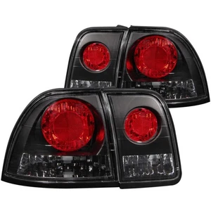 ANZO 221039 FITS: 1996-1997 Honda Accord Taillights Black Tail Lights - Picture 1 of 1