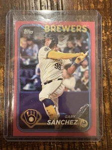 2024 Topps GARY SANCHEZ 16/50 - Picture 1 of 2