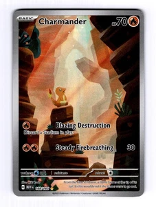 Charmander 151 #168 (2023) IR Illustration NM Pokemon - Picture 1 of 2