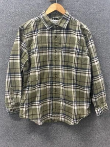 Carhartt 101749 387 Men’s Size L Hubbard Plaid Shirt Heavyweight Work Wear - Picture 1 of 12