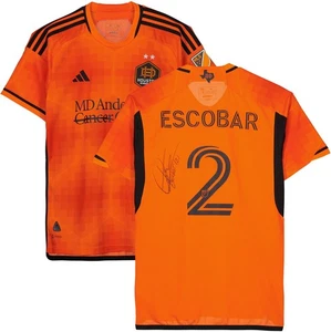 Franco Escobar Houston Dynamo Signed Match-Used #2 Jersey 2023 MLS Season-M - Picture 1 of 5