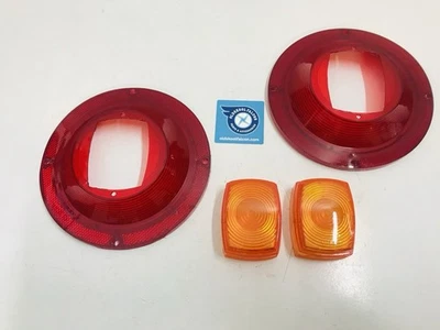 NEW FORD XR GT FAIRMONT REAR INDICATOR LENSES & TAIL LIGHT LENS SET 1967 - Image 1 of 4