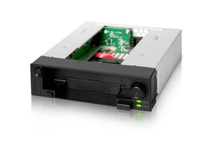 ICY DOCK DuoSwap MB971SP-B - SATA Hot Swap Wechselrahmen für 2,5" und 3,5" SSD/H - Photo 1/6
