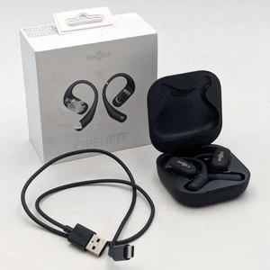 Shokz OpenFit Bluetooth True Wireless Open-Ear Headphones Black T910 - Picture 1 of 11