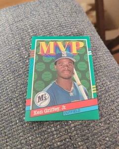 1991 Donruss Baseball Ken Griffey Jr. MVP #392 Seattle Mariners - Bild 1 von 2