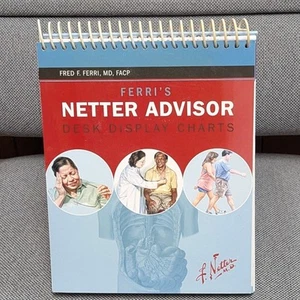 Medical Book Ferri's NETTER ADVISOR Desk Display Charts -Patient Learning Guide - Foto 1 di 3
