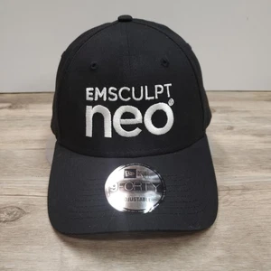 Emsculpt Neo Hat Cap Strap Back Mens One Size Black New Era 9FORTY Advertising - Picture 1 of 8