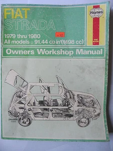 FIAT STRADA  1979-80 HAYNES WORKSHOP MANUAL   - Picture 1 of 1