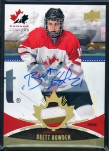 2016-17 Upper Deck Team Canada Juniors Patch Auto #138 Brett Howden 137/199 - Picture 1 of 2
