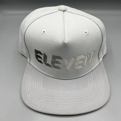 Gorra Air Jordan 11 Eleven Hombre Blanca Jumpman Snap Back Cap Foto 1 de 4
