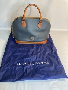 Dooney & Bourke pebble grain leather zip zip satchel and dustbag - Picture 1 of 6