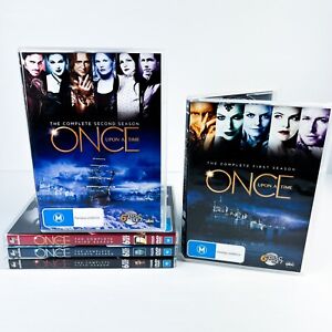Once Upon A Time Series 1 - 5  DVD 2013 Region 4 Lana Parrilla Season 1 2 3 4 5
