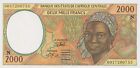 Central African States - Equatorial Guinea, 2,000 Francs 2000, P.503Ng_Unc