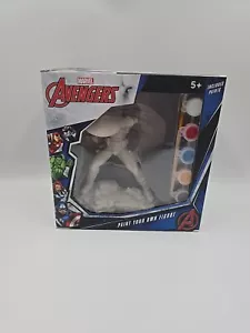 Marvel CAPTAIN America Avengers Paint Your Own Figure Sealed - Picture 1 of 16