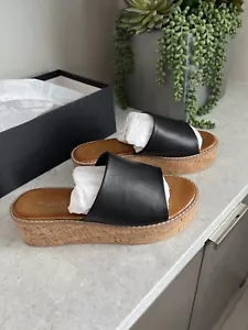 Tony Bianco Black Jaye Sandals 39 - Picture 1 of 6