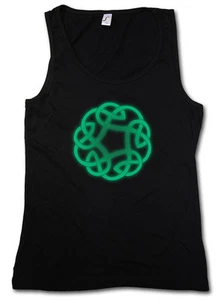 CELTIC KNOT LOGO SIGN III TANK TOP T-SHIRTS Celts Walhalla keltischer Knoten - Picture 1 of 2