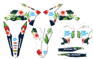 2011-2012 XCF TROPIC White Senge Graphics Kit Compatible with KTM - Foto 1 di 10