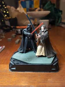 STAR WARS Silver Anniversary POTJ OBI WAN KENOBI & DARTH VADER FINAL DUEL - Imagen 1 de 4