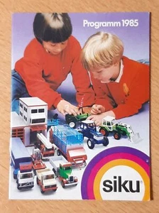 Siku Programm 1985 Vintage Diecast Car Collectors Catalog Catalogue Brochure - Picture 1 of 8