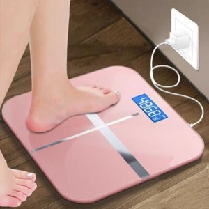 USB Smart Electronic Weight Scale Smart Health Scale Solid Color Household Preci - Picture 1 of 28