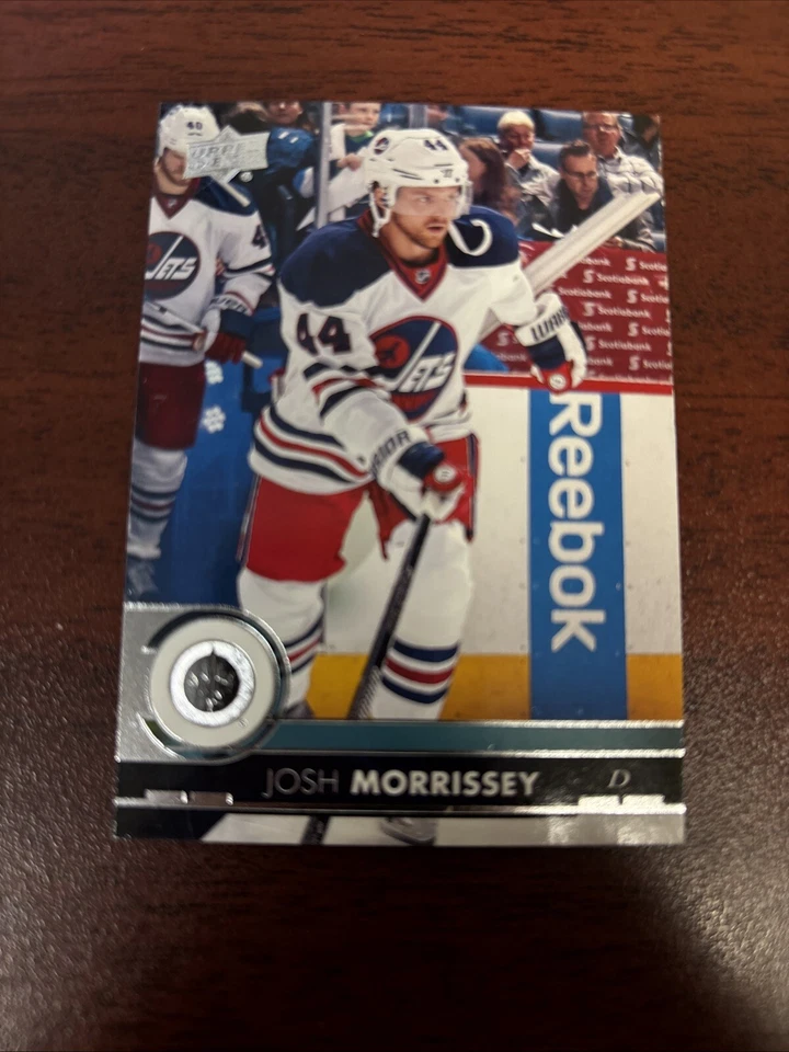 2017-2018 Upper Deck Hockey #196 Josh Morrissey Winnipeg Jets Combined Shipping - Image 1 of 1