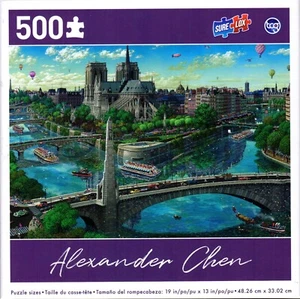 Notre Dame 500 Piece Puzzle - Alexander Chen - Picture 1 of 1