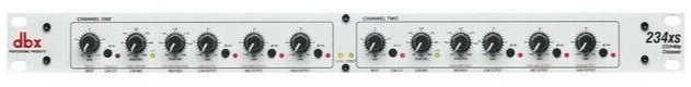 DBX 234xs Stereo 2 / 3 Way, Mono 4-Way Crossover with XLR Connectors - Image 1 of 1