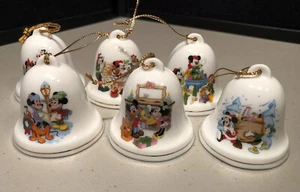 Adorno de campana de Disney Mickey Minnie Mouse Pluto Goofy más Grolier - Imagen 1 de 5