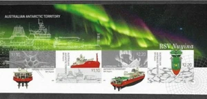 Territorio Antártico Australiano-RSV Nuyina-- ESCASO IMPERF mnh hoja min - Imagen 1 de 1