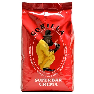 Gorilla Super Bar Crema Chicco 1kg Caffè in Grani Caffè Espresso Joerges Superbar - Foto 1 di 1
