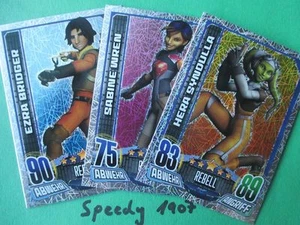 Topps Rebel Attax alle 16 Spiegelfolienkarten komplett 139 - 154 Holo Mirror - Picture 1 of 1