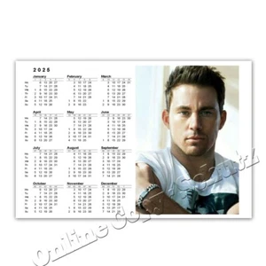 Channing Tatum + + + Taschenkalender / Calendar 2025 - Bild 1 von 1